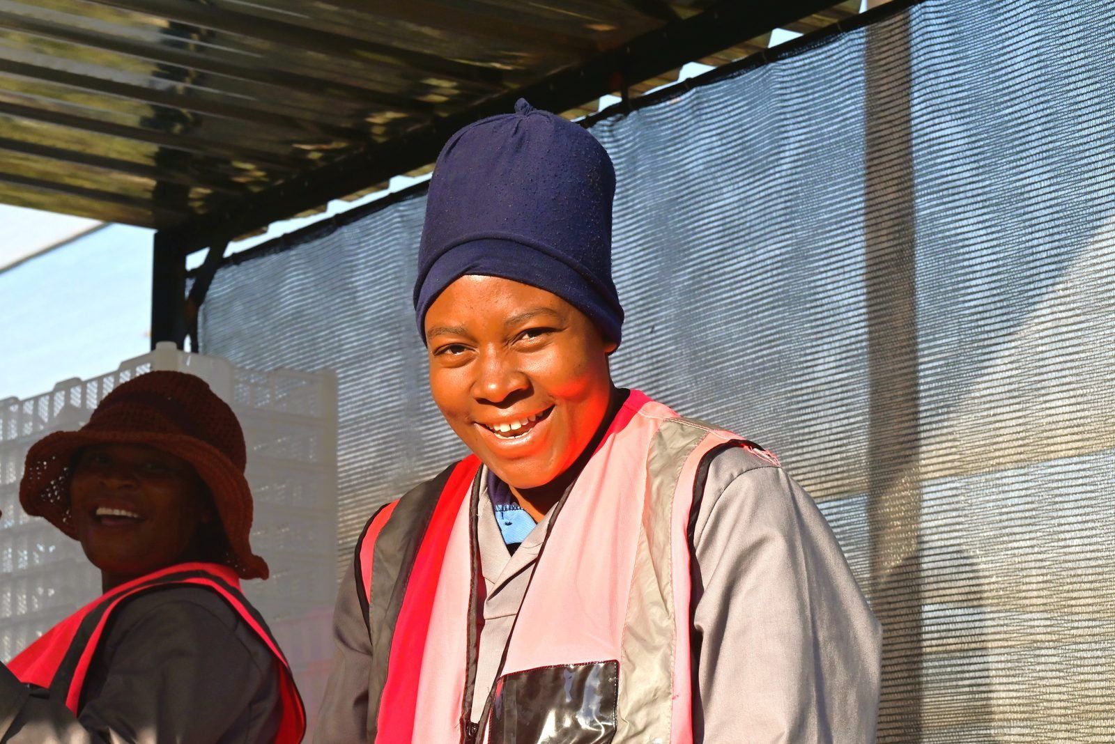 The Namibia Berries team investing in people and community
